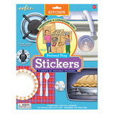 Pretend Play Stickers: Kitchen / Car / Spaceship