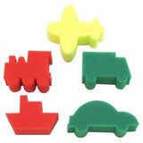 Sponge Painting Set: Transport 5pc