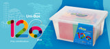 UNiPlay Soft Block Mix 126pc Uni-Box