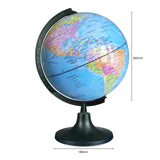 Rotating Political World Globe
