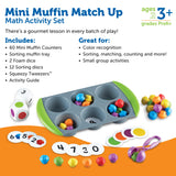 Mini Muffin Match Up Math Activity Set