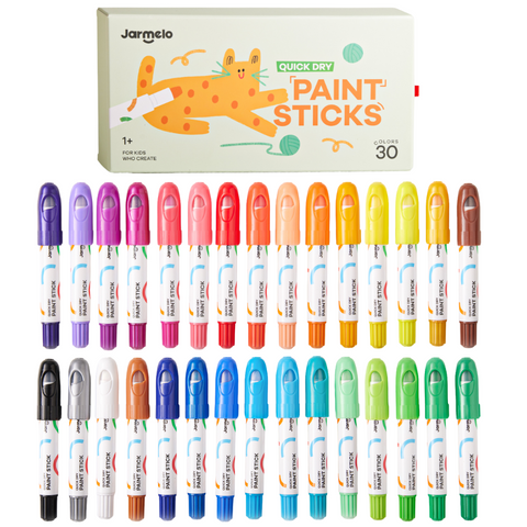 Quick Dry Paint Sticks: 30 Colours