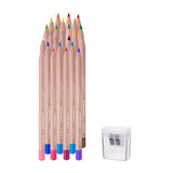 Oil-Based Art Coloured Pencils: 24 Colours