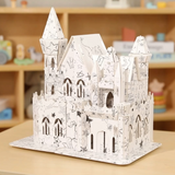 3D Puzzle Book: Castles
