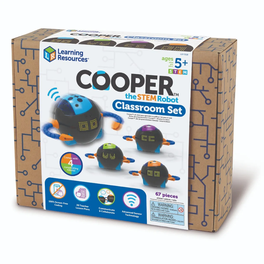 Cooper™ The STEM Robot Classroom Set