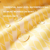Waterproof Raincoat: Wheat Yellow Medium