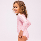 UV Swimsuit With Long Sleeves: Shell Tastic