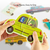 My First Art Puzzle: 6-In-1 Busy Cars