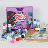 Art Dot Paint: 12 Colours