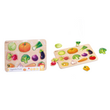 Vegetable Puzzle 12pc