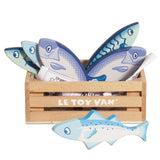 Fresh Fish Market Crate 8pc