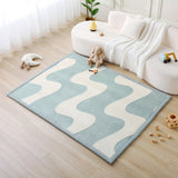 Hakuna Matte Cloud Soft Children’s Carpet: Waves 1.7 x 1.2m