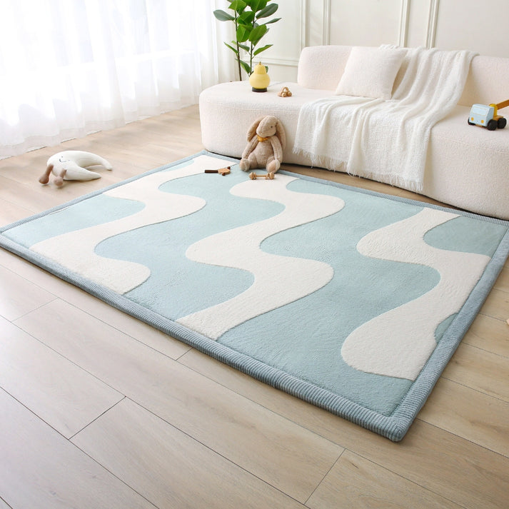 Hakuna Matte Cloud Soft Children’s Carpet: Waves 2m x 1.5m