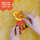 Glo Pals: Water Activated Light-Up Sensory Toys - Daniel Tiger (Orange) 3pc