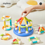 Rainbow Magnetic Sticks 60pc
