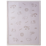 Hakuna Matte Cloud Soft Children’s Carpet: Safari Animals 1.7 x 1.2m