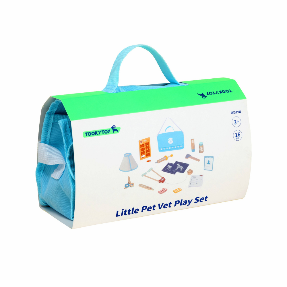 Little Pet Vet Play Set 16pc