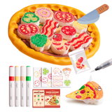 Magic Puffy Pizza: Puffy Drawing Kit 27pc