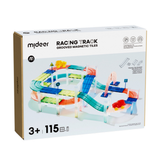Racing Track Grooved Magnetic Tiles 115pc