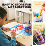 Dreamy Glitter Washable Crayons: 24 Colours