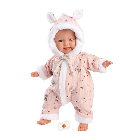 Llorens - Baby Newborn Doll With Clothing And Accessories: Mini Baby Girl 32cm