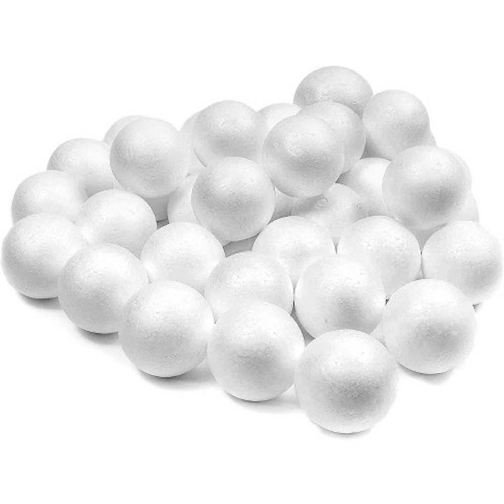 Polystyrene Spheres 50mm 30pc