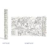 Adhesive Colouring Scroll 4m