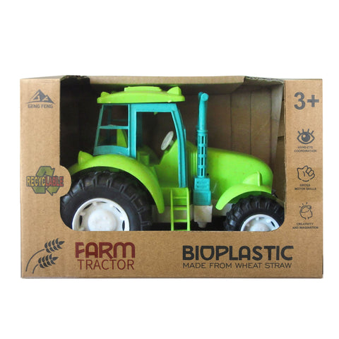Bioplastic Farm Tractor 16cm