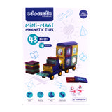 Mini-Mags Magnetic Tiles 43pc Set