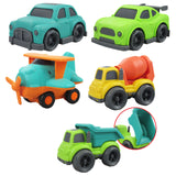 Bioplastic Plane, Truck and Car Set 5pc