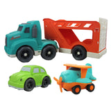 Bioplastic Carrier Truck, Car & Plane Set 3pc