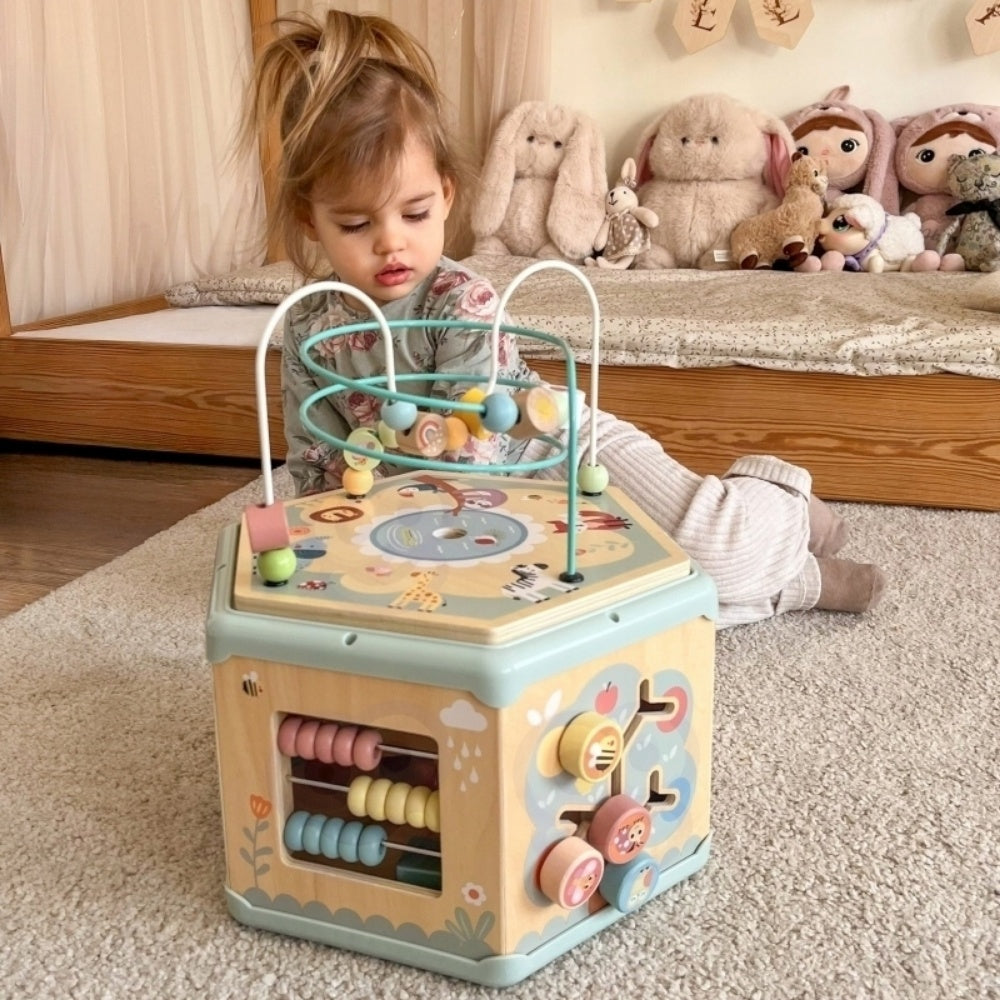 7-in-1 Activity Cube 6pc