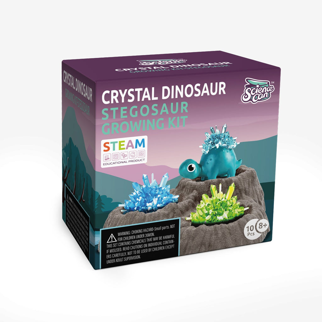 Crystal Dinosaur Stegosaur Growing Kit