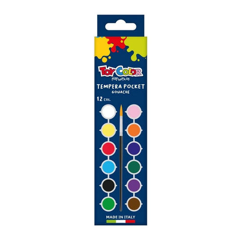 Pocket Tempera Strings: 12 Colours x 2.5ml