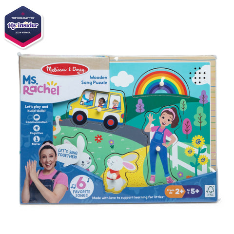 Ms Rachel Wooden Song Puzzle