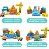 Little Architects Wooden Blocks 36pc