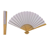 White Paper Fans 12pc