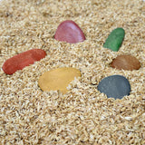 Junior Rainbow Pebbles: Eco Friendly FPC Activity Set 36pc - Demo Stock