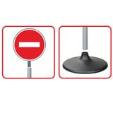 Road Signs 5pc 75cm