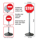 Road Signs 5pc 75cm
