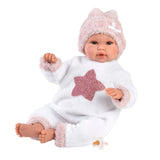 Llorens - Baby Girl Doll with Clothing & Pacifier: Baby Star Angela 36cm