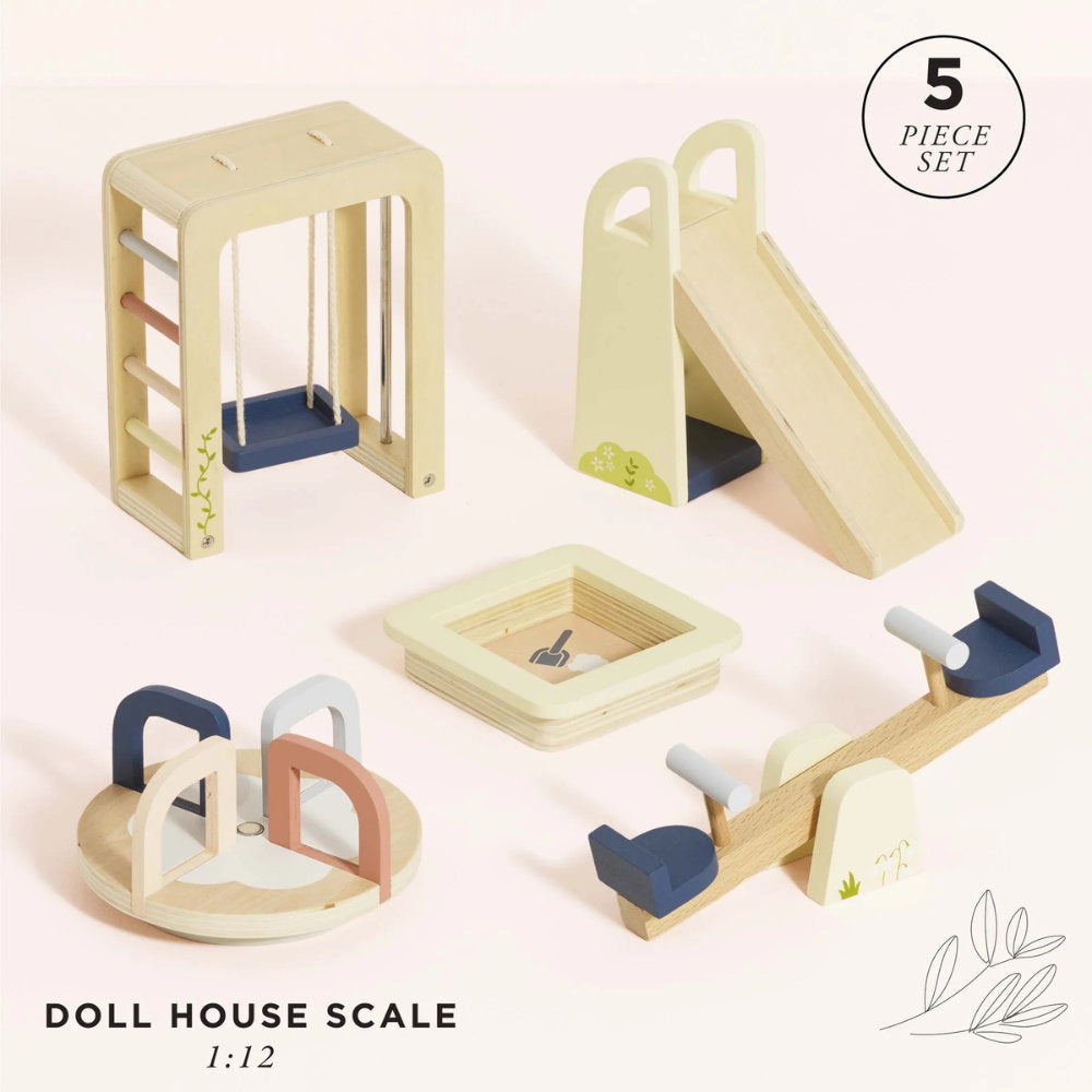 Dolls House Outdoor Play Furniture 5pc