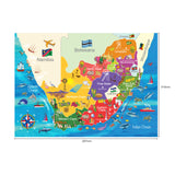 Map of South Africa 24pc