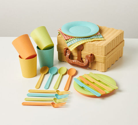 Bioplastic Funny Picnic Set 25pc