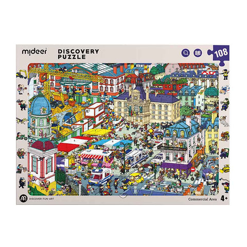 Big City Small City: Discovery Puzzle 108pc