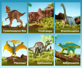 Simulation Toy Set: Dinosaur World 7pc