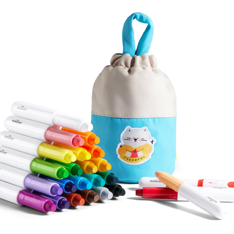 Twisty Silky Crayons in Carry Bag: 24 Colours