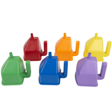 Colourful Funnels with Handle 6pc