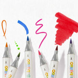 Dual-Tip Washable Markers: 12 Colours