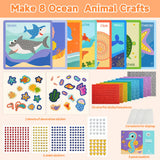 Mosaic Sticker Art: Ocean Journey